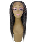 Nikkita Charcoal Grey Twist Box Braids wig