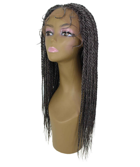 Nikkita Charcoal Grey Twist Box Braids wig