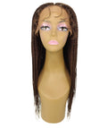Nikkita Chestnut Brown Twist Box Braids wig