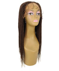 Nikkita Chestnut Brown Twist Box Braids wig