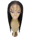 Kristi Dark Brown Synthetic Braided wig