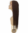 Kristi Chestnut Brown Synthetic Braided wig