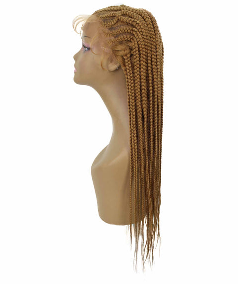 Logan Golden Blonde Cornrow Braided Wig