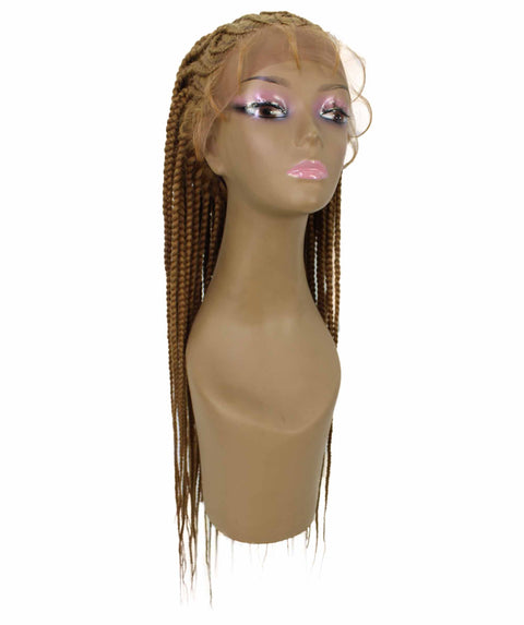 Logan Golden Blonde Cornrow Braided Wig