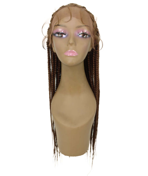 Logan Copper Blonde Cornrow Braided Wig