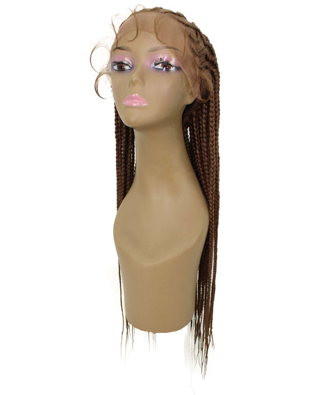 Logan Copper Blonde Cornrow Braided Wig
