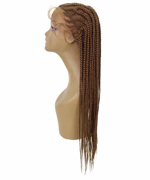 Logan Copper Blonde Cornrow Braided Wig