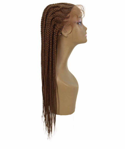 Logan Copper Blonde Cornrow Braided Wig