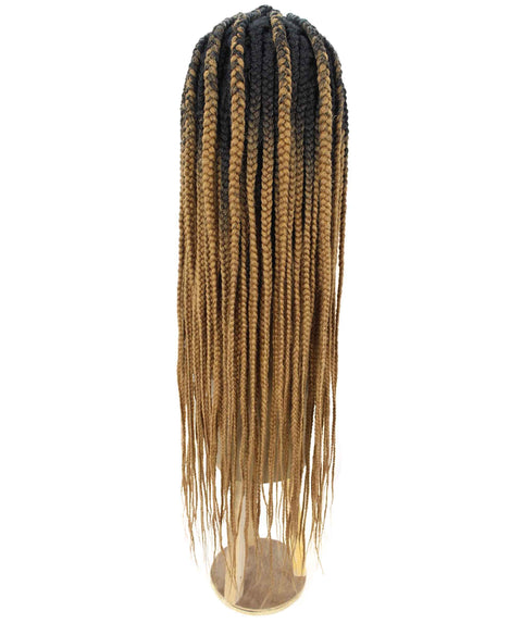 Logan Honey Blonde Ombre Cornrow Braided Wig