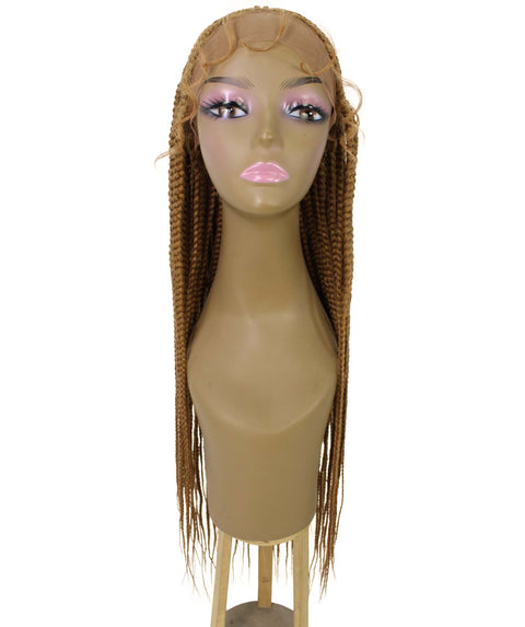 Viola Golden Blonde Lace Braided Wig