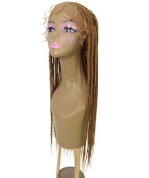 Viola Golden Blonde Lace Braided Wig