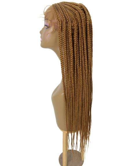 Viola Golden Blonde Lace Braided Wig