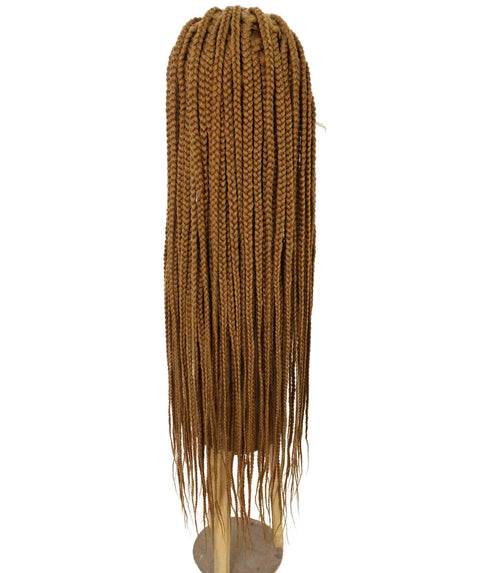 Viola Golden Blonde Lace Braided Wig