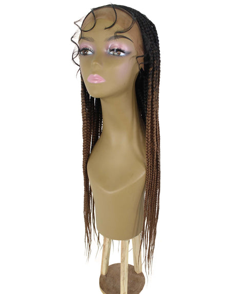 Viola Copper Blonde Lace Braided Wig