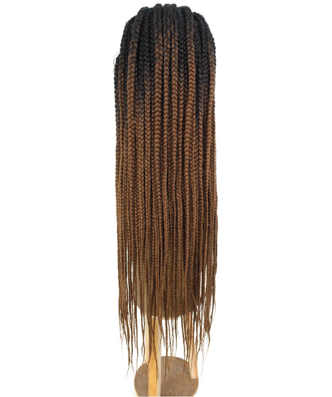 Viola Copper Blonde Lace Braided Wig