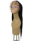 Estelita Dark Brown Cornrow Box Braided Wig