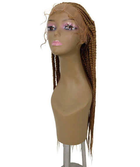 Estelita Golden Blonde Cornrow Box Braided Wig