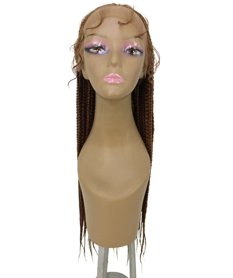 Estelita Copper Blonde Cornrow Box Braided Wig