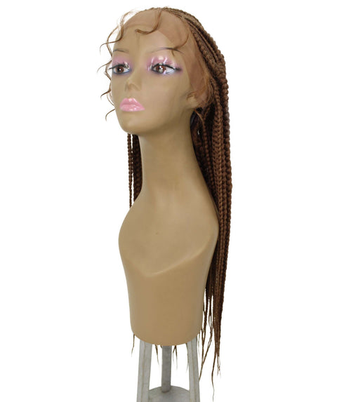 Estelita Copper Blonde Cornrow Box Braided Wig
