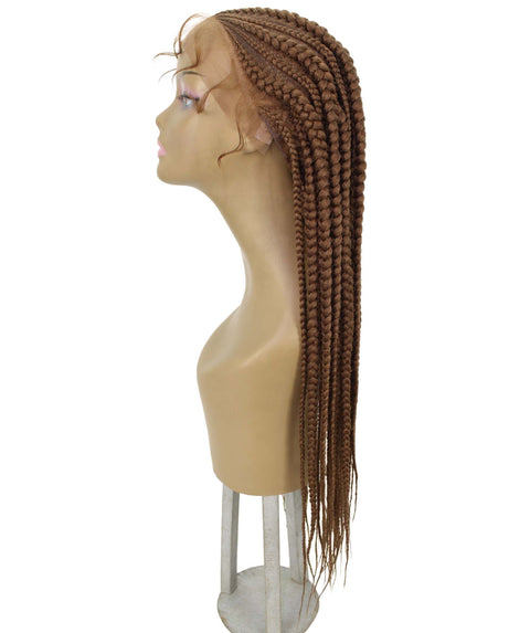 Estelita Copper Blonde Cornrow Box Braided Wig