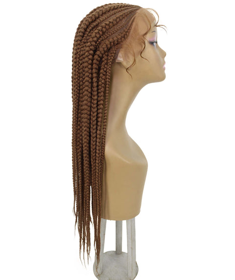 Estelita Copper Blonde Cornrow Box Braided Wig