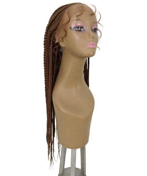 Estelita Copper Blonde Cornrow Box Braided Wig