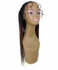 Estelita Copper Blonde Ombre Cornrow Box Braided Wig