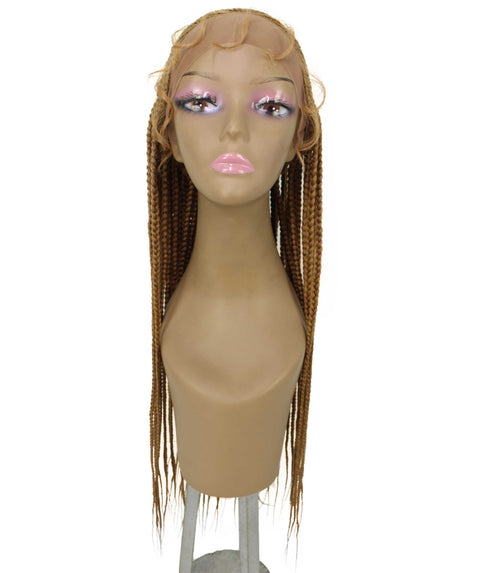 Malika Golden Blonde Cornrow Braided Wig