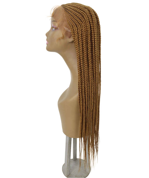 Malika Golden Blonde Cornrow Braided Wig