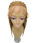 Malika Golden Blonde Cornrow Braided Wig