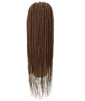 Malika Mahogany Brown Cornrow Braided Wig