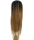 Malika Copper Blonde Ombre Cornrow Braided Wig