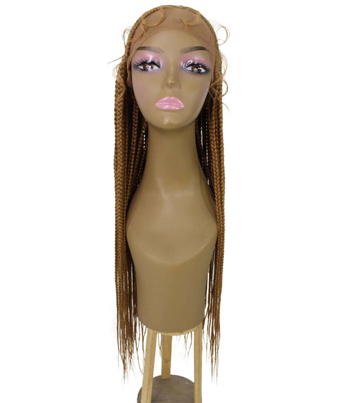 Shanelle Golden Blonde Micro Cornrow Braided Wig
