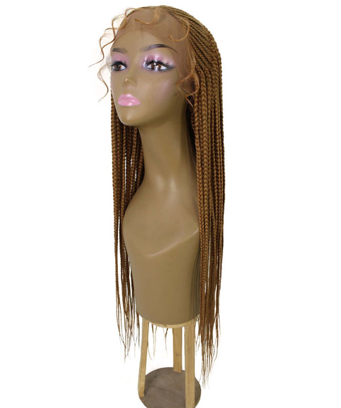 Shanelle Golden Blonde Micro Cornrow Braided Wig