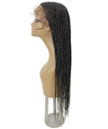 Shanelle Salt & Pepper Grey Micro Cornrow Braided Wig
