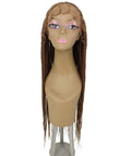 Shanelle Copper Blonde Micro Cornrow Braided Wig