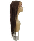 Shanelle Chestnut Brown Micro Cornrow Braided Wig