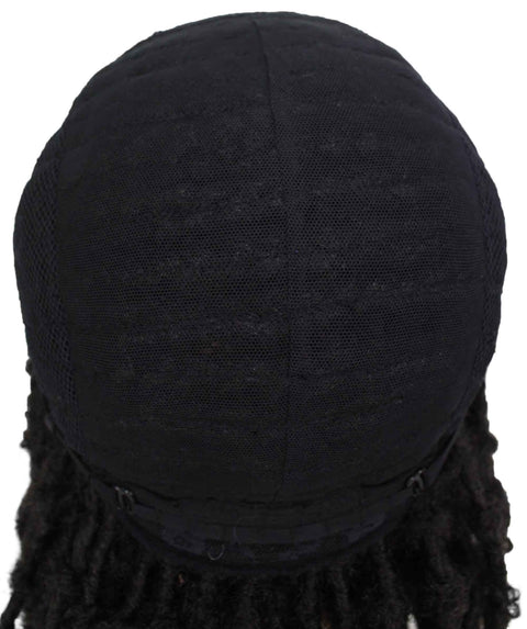 Ezelle Natural Black Braided Lace Wig