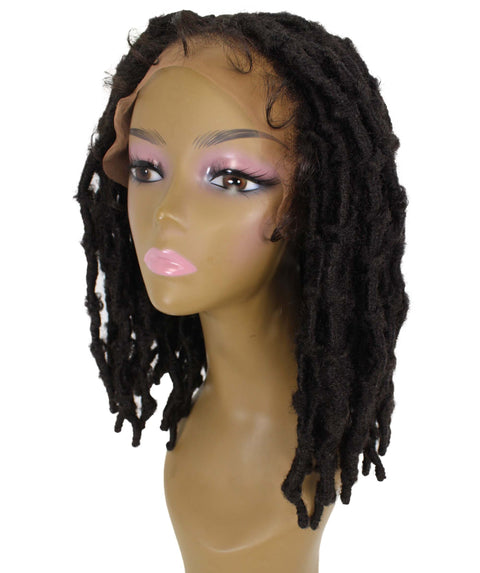 Ezelle Dark Brown  Braided Lace Wig