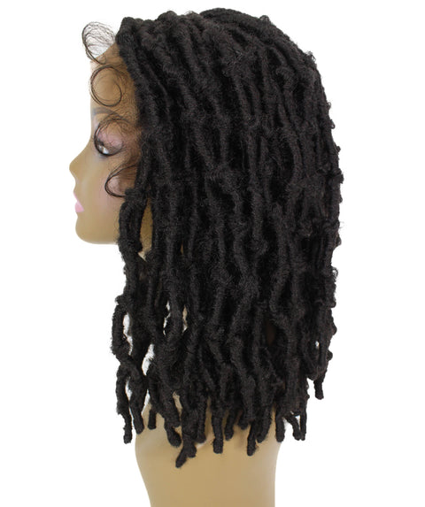 Ezelle Dark Brown  Braided Lace Wig