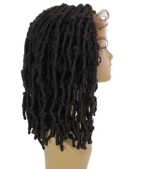 Ezelle Dark Brown  Braided Lace Wig