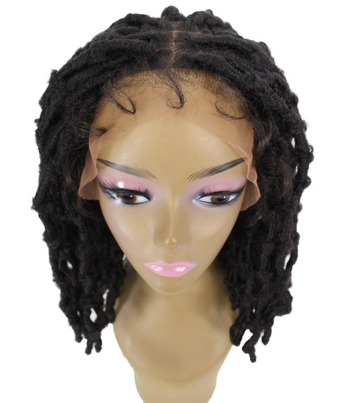 Ezelle Dark Brown  Braided Lace Wig
