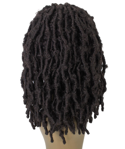 Ezelle Medium Brown Braided Lace Wig 