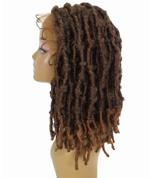 Ezelle Light Brown Braided Lace Wig