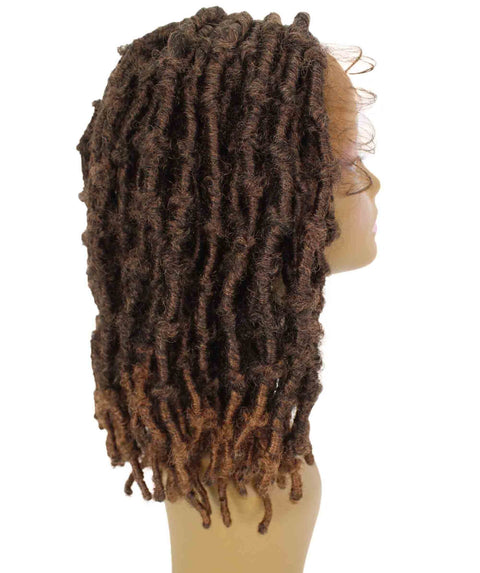 Ezelle Light Brown Braided Lace Wig