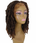 Ezelle Light Brown Braided Lace Wig