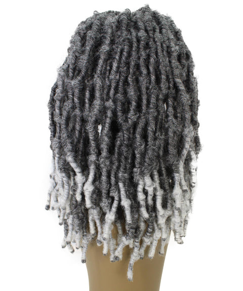 Ezelle White Ombre Braided Lace Wig