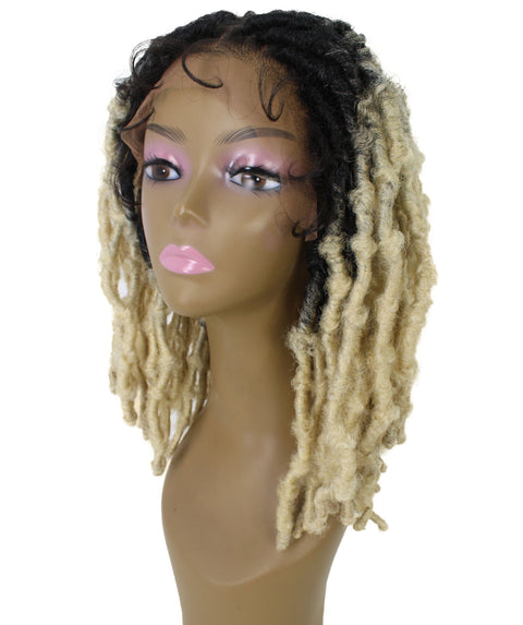 Ezelle Blonde Ombre Braided Lace Wig