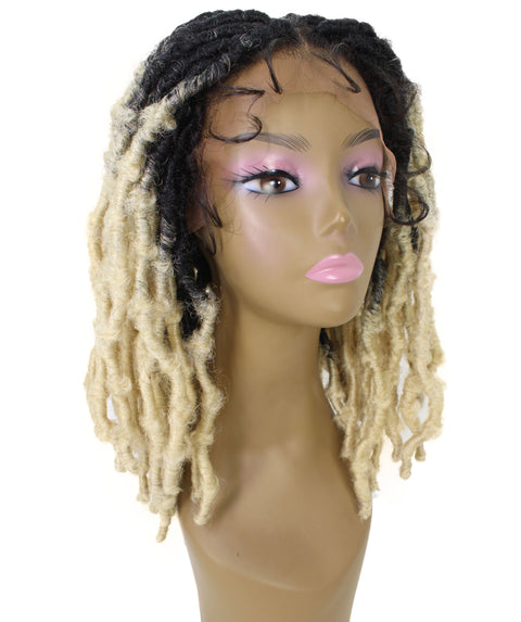 Ezelle Blonde Ombre Braided Lace Wig