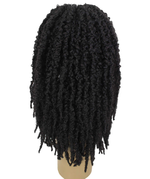 Vasuda Natural Black Box Braids Lace Wig